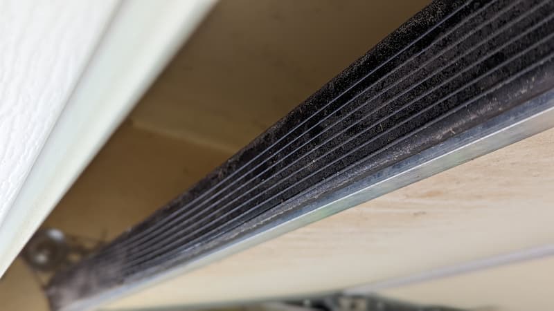 Weatherstripping and types of garage door bottom seals